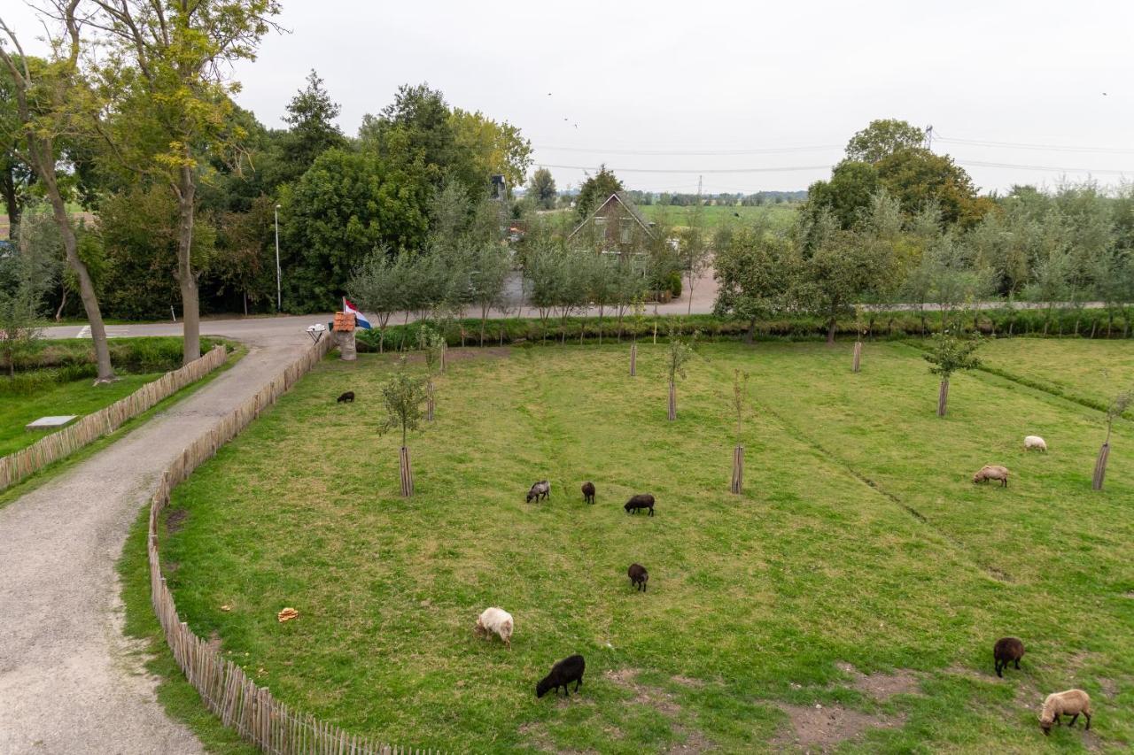 Vrijstaand Huisje, Dichtbij Kinderdijk Oud-Alblas Luaran gambar